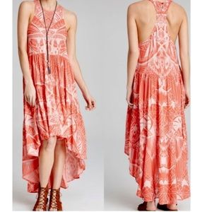 Free People La Mar High-low Maxi Dress